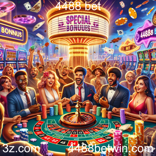 Aproveite os Bônus Especiais na 4488 Bet